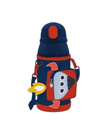 Gourde Isotherme en Acier Inoxydable avec sac Must Team 500 ml, Espace