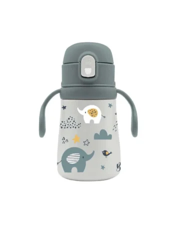 Gourde Isotherme en Acier Inoxydable Must Team 350 ml, Elephant