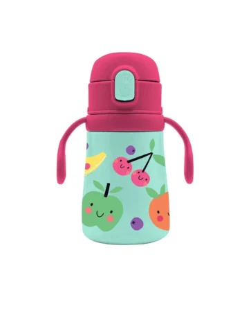 Gourde Isotherme en Acier Inoxydable Must Team 350 ml, Fruits