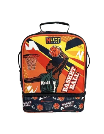 Porte Goûter Isothermique Must Team 2 Poches, Basketball - Réf.586275