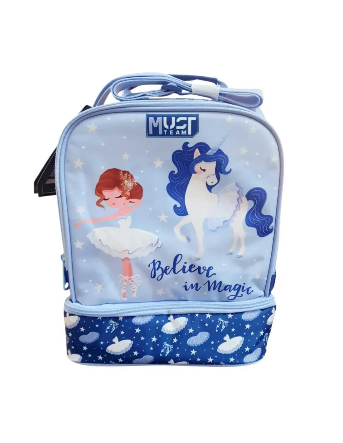 porte-goûter-isothermique-must-team-2-poches-believe-in-magic-réf586260