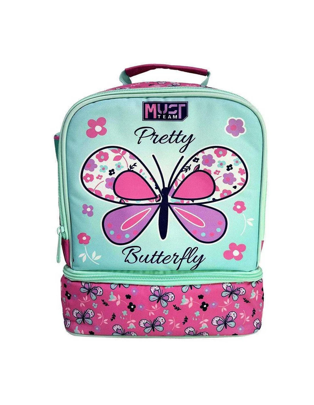 porte-goûter-isothermique-must-team-2-poches-butterfly-réf586298