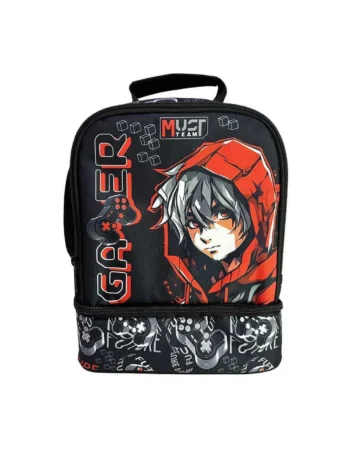 Porte Goûter Isothermique Must Team 2 Poches, Gamer - Réf.586242