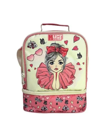 Porte Goûter Isothermique Must Team 2 Poches, Pretty Girl - Réf.586826
