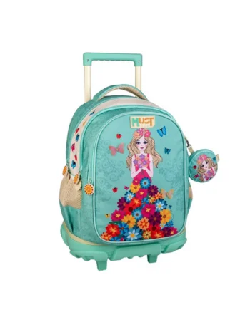 Sac à Dos à Roulettes Trolley Must Team, Flower Dress - Réf.586786