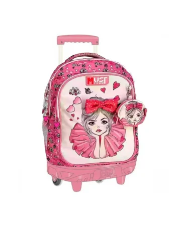 Sac à Dos à Roulettes Trolley Must Team, Pretty Girl - Réf.586809