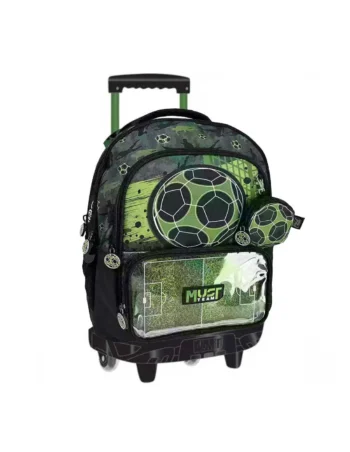 Sac à Dos à Roulettes Trolley Must Team, Pro Player - Réf.586800