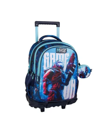 Sac à Dos à Roulettes Trolley Must Team, Robot - Réf.586801