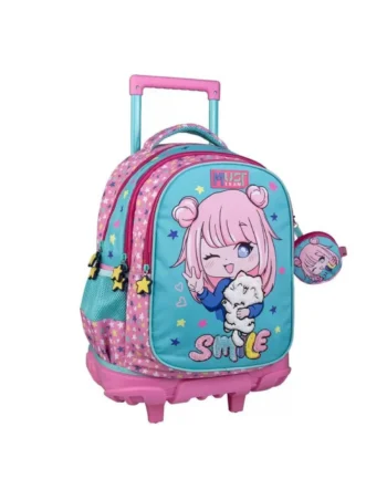 Sac à Dos à Roulettes Trolley Must Team, Smile - Réf.586783