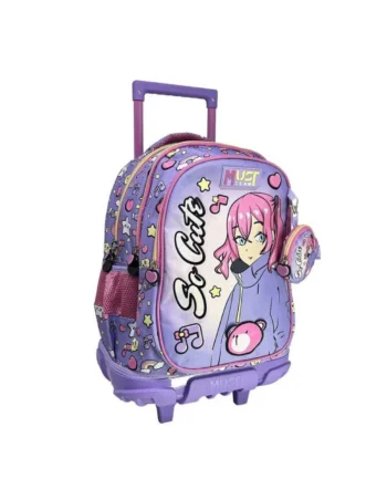 Sac à Dos à Roulettes Trolley Must Team, So Cute - Réf.586251