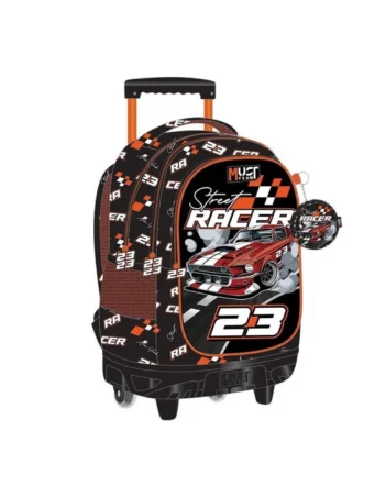 Sac à Dos à Roulettes Trolley Must Team, Street Racer - Réf.586802