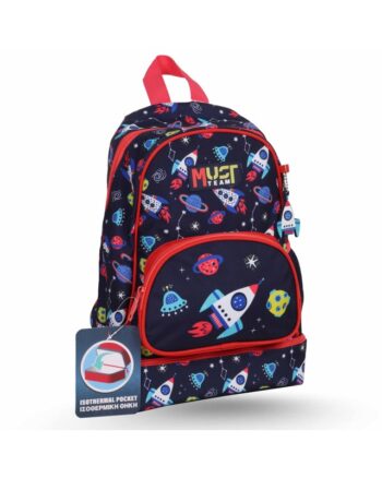 SAC A DOS ENFANT + PORTE GOUTER - MUST TEAM - SPACE