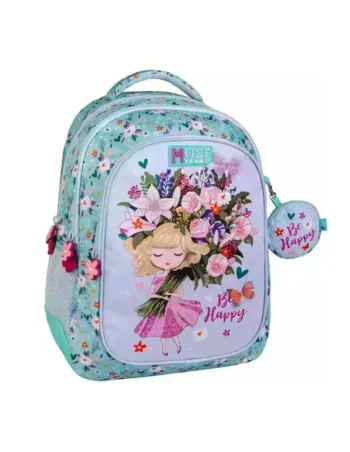 Sac à Dos Must Team 3 compartiments, Be Happy - Réf.586781