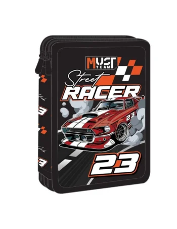 Trousse Plat Must Team 2 Compartiments, Street Racer - Réf.586730