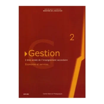 Livre de Gestion - 2ème année secondaire