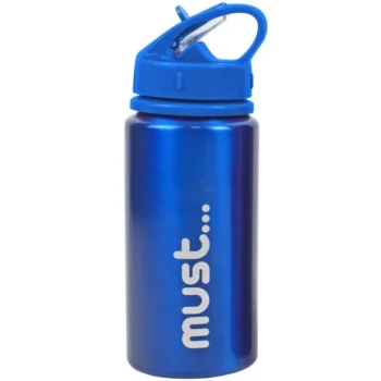 Bouteille à Eau MUST Aluminium 500ml Bleu - Réf.584534