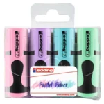 pochette-de-4-mini-surligneurs-pastel-edding