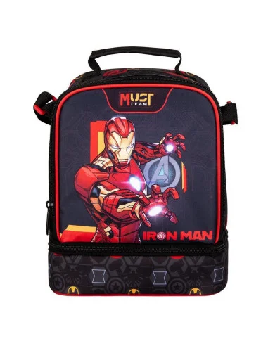 porte-goûter-isothermique-must-team-2-poches-disney-iron-man
