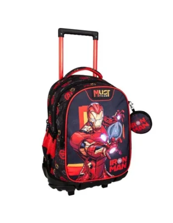 Sac à Dos à Roulettes Trolley Must Team, Disney Iron Man