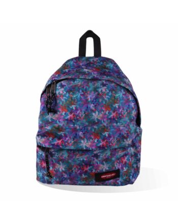 SAC A DOS CLASSIQUE IMPERIAL MOTIF FLEUR BLEU