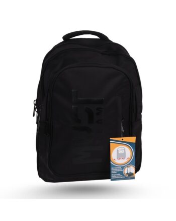 SAC A DOS MUST TEAM - 3 POCHES - NOIRE