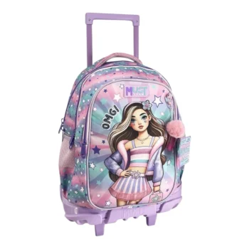 Sac à Dos à Roulettes Trolley Must Team, Fashion Girl- Réf.587227