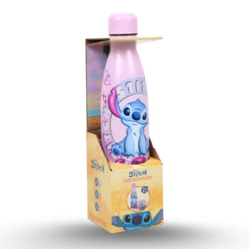 Bouteille Eau 500ML+SNACK Box MUST TEAM DISNEY Stitch Original