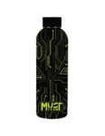gourde-en-acier-inoxydable-must-team-noir500-ml-réf587502