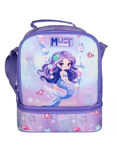 porte-goûter-isothermique-must-team-2-poches-mermaid-réf587442