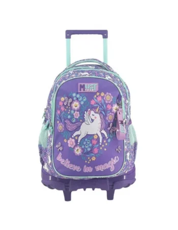Sac à Dos à Roulettes Trolley Must Team, Unicorn - Réf.587627