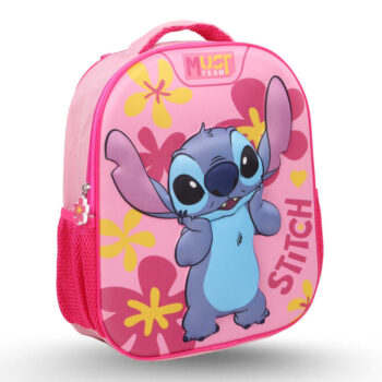 Sac À Dos Enfant 3d - Must Team Disney - Stitch EVA Pink