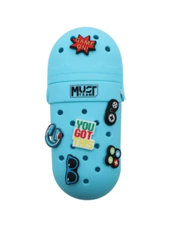 Trousse en Silicone Must Team 1 Compartiment, Crocs Montants - Réf.587238