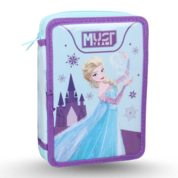 Trousse Plat 2 Compartiments - Must Team Disney - elza