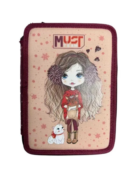 trousse-plate-must-team-2-compartiments-girl-réf587252